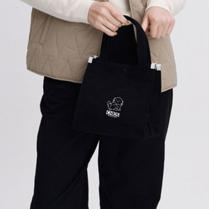 CHIOS CLUB -  BAG3944 Canvas bag BLACK 黑色